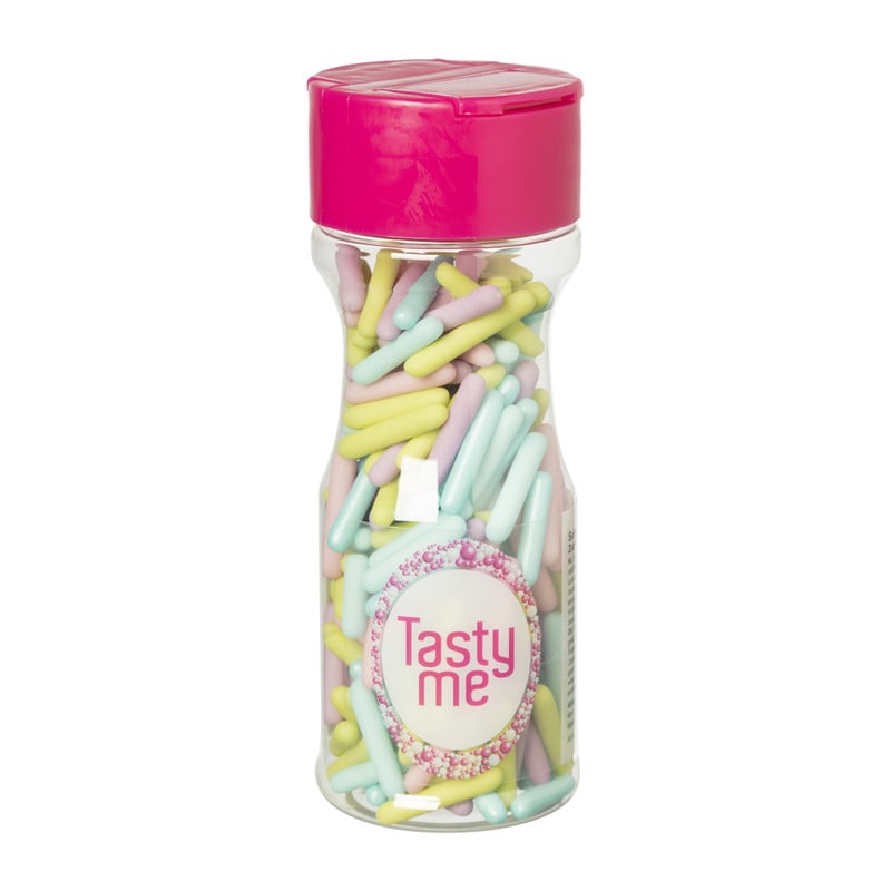 Tasty Me suikerstaafjes - pastel mix - 60 g 