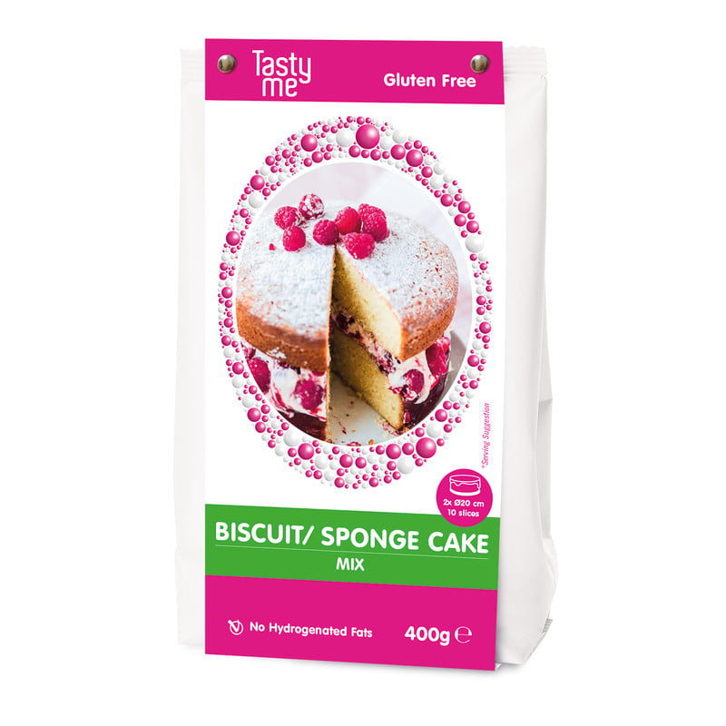 Tasty Me bakmix taart biscuit - 400 gram