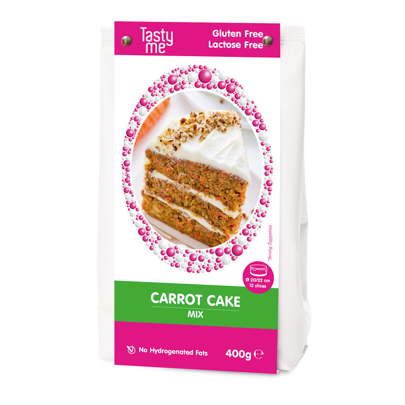 Tasty Me carrot cake -  400 gram