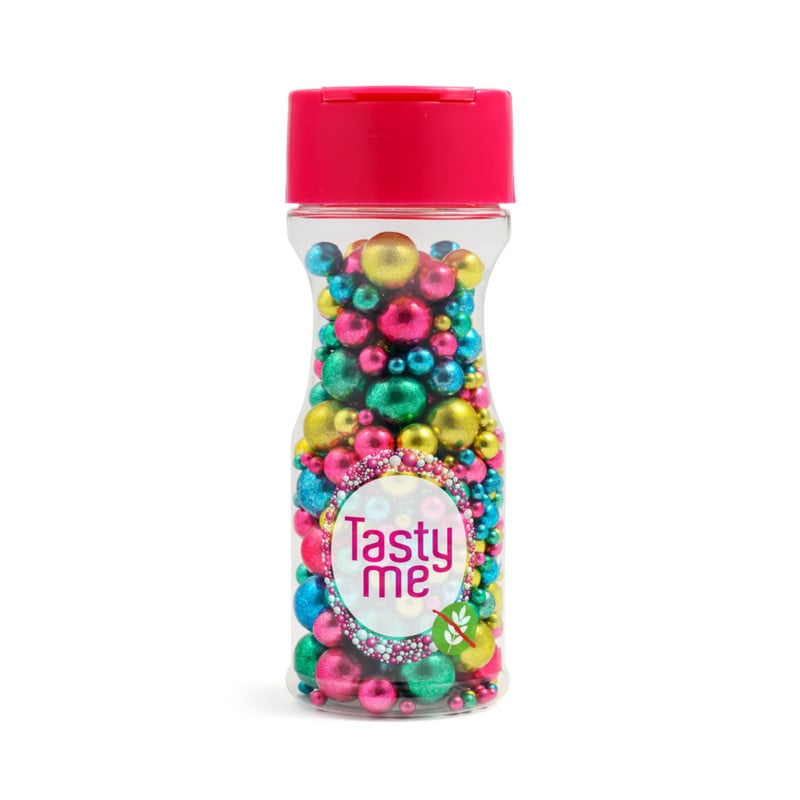 Tasty Me sprinkles - Metallic madness - 70 gram