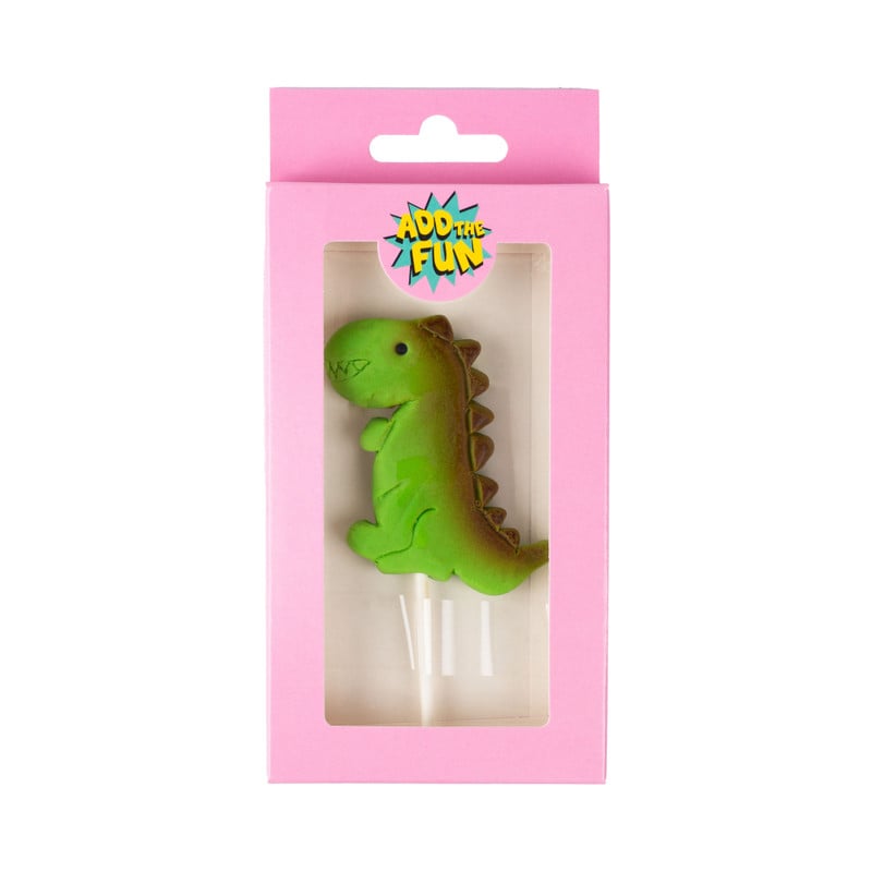 Caketopper dino - groen