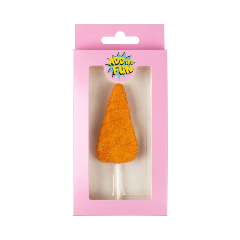 Caketopper unicorn - oranje