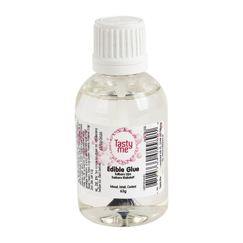 Tasty Me eetbare lijm - transparant - 63 gram