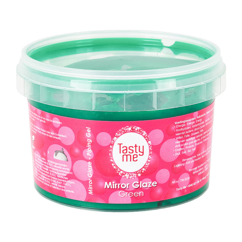 Tasty Me glazuur - groen - 300 gram