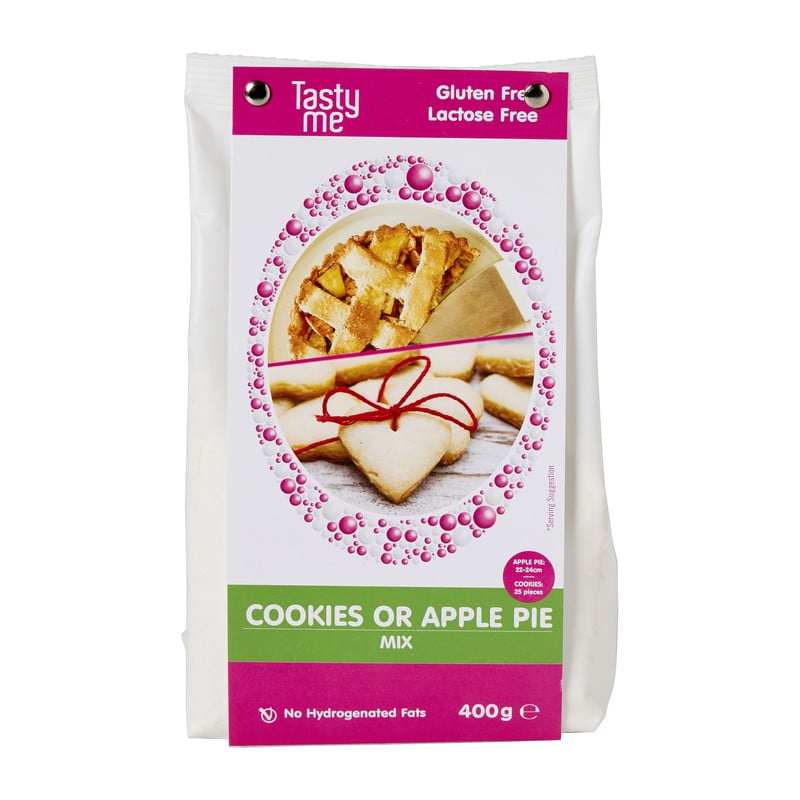 Tasty Me bakmix - cookies & apple pie - 400 gram