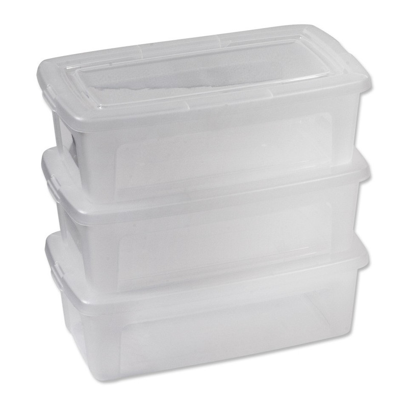 Iris clearbox - 5 liter - set van 3