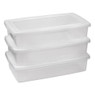 Iris clearbox onder-het-bed - 30 liter - set van 3