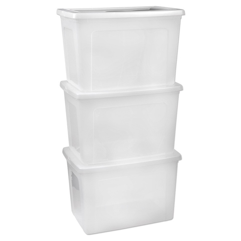 Iris clearbox - 70 liter - set van 3