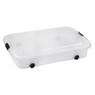 Iris clearbox onder-het-bed laag - 35 liter - set van 2