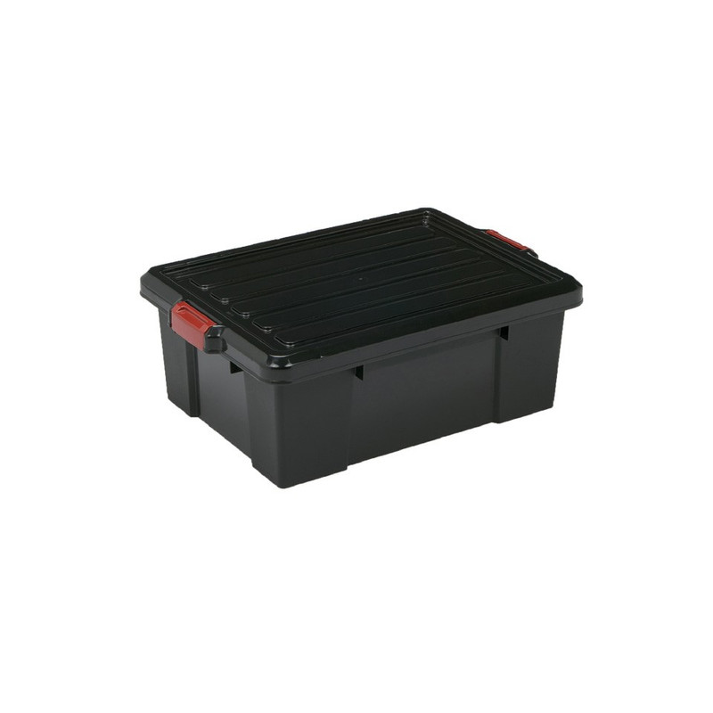 Iris powerbox met deksel - 25 liter - set van 2