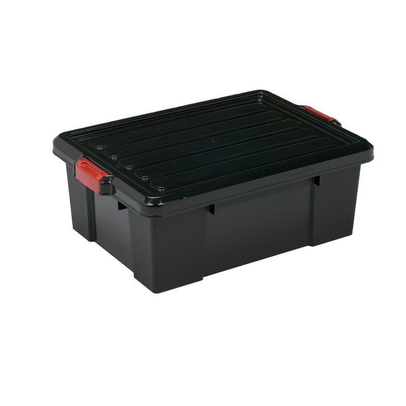 Iris powerbox met deksel - 43 liter - set van 2
