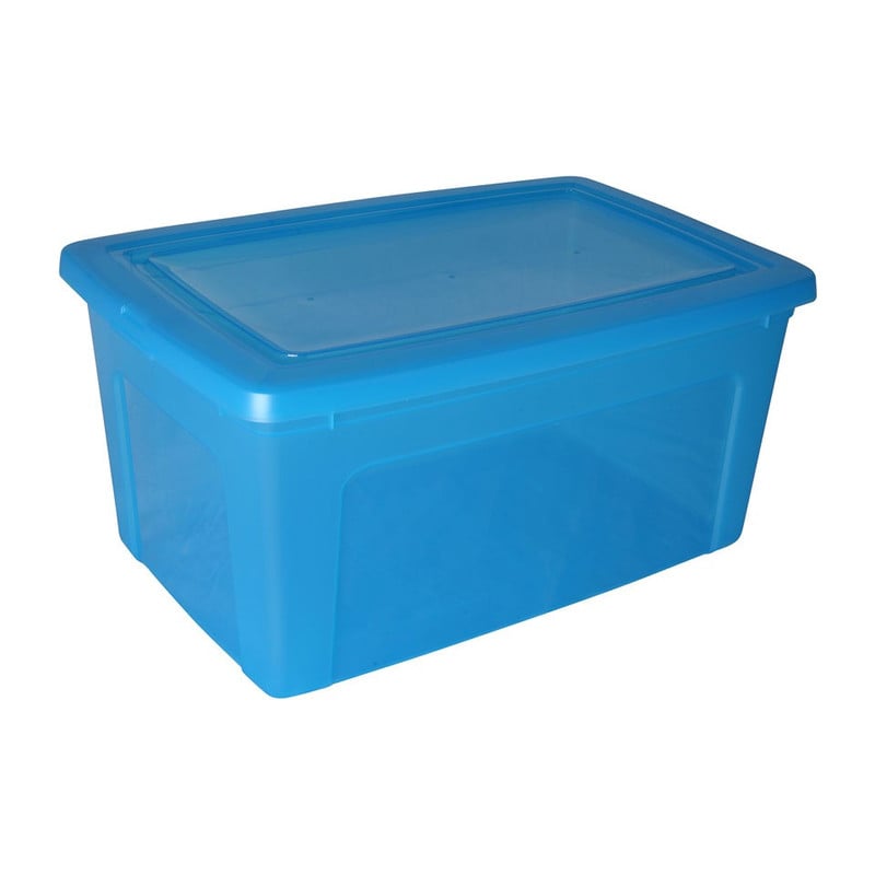 Iris clearbox - 50 liter - blauw - set van 2