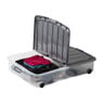 Iris onder-het-bedbox - 50 liter - transparant