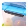 Iris opbergboxen gekleurde deksel - set van 5 - 15 liter