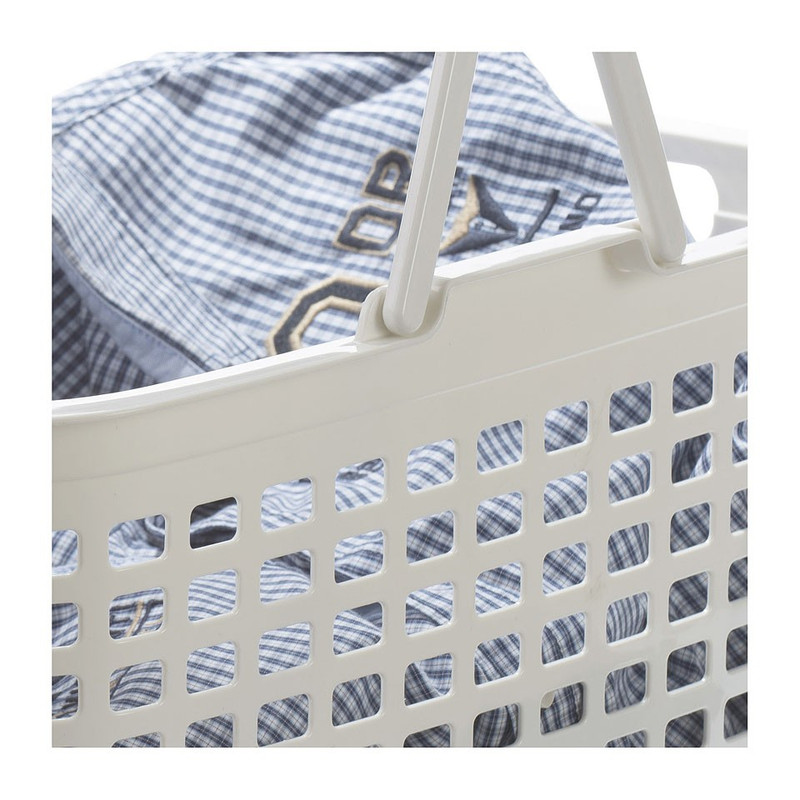 Iris wasmand met hengsels - 25 liter - set van 2