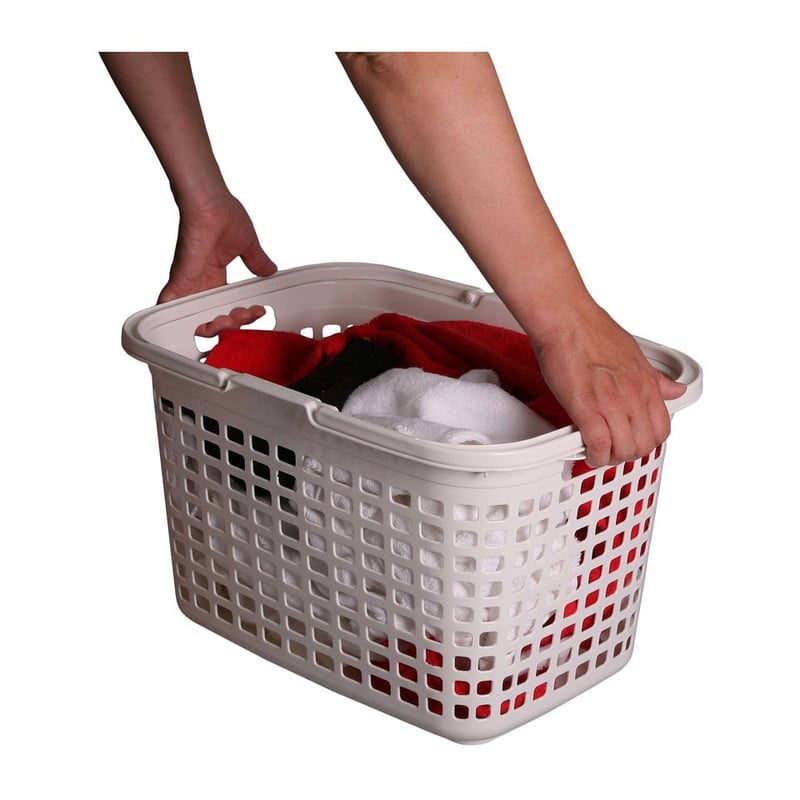 Iris wasmand met hengsels - 25 liter - set van 2