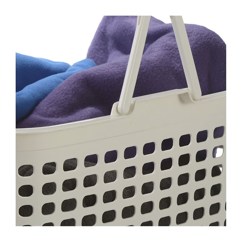 Iris wasmand met hengsels - 36 liter - set van 2