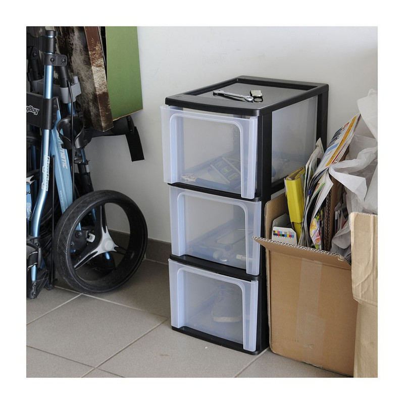Iris  desktop - 3 lades - 13 liter