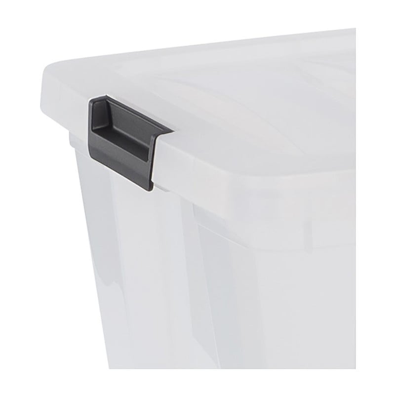 Iris clearbox - 30 liter - transparant - set van 3