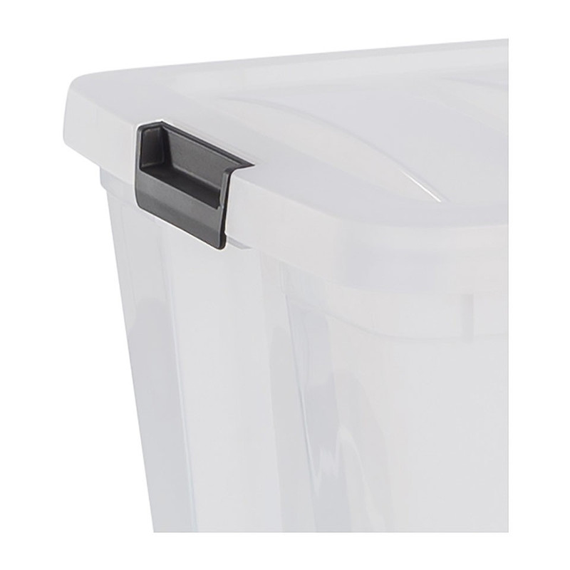Iris clearbox - 45 liter  - transparant - set van 3