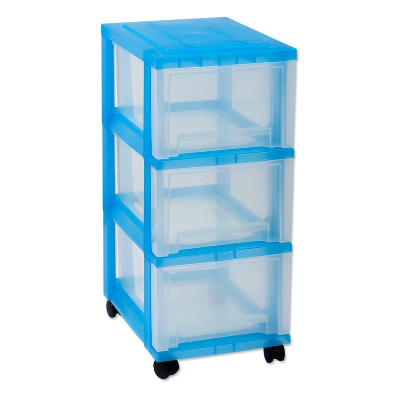 Iris ladesysteem - 3 lades - 16 liter - blauw