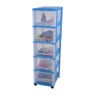 Iris ladesysteem - 5 lades - 16 liter - blauw 