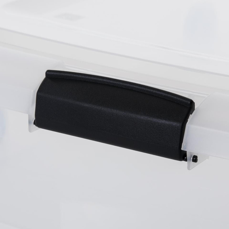 Iris onder-het-bedbox - 60 liter - transparant