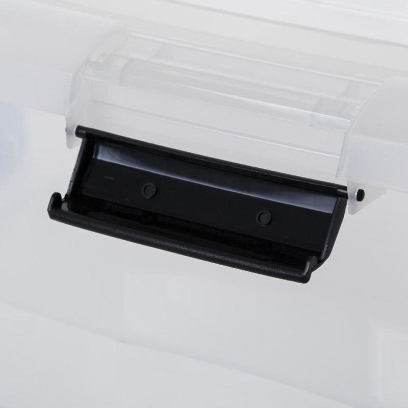 Iris onder-het-bedbox - 60 liter - transparant