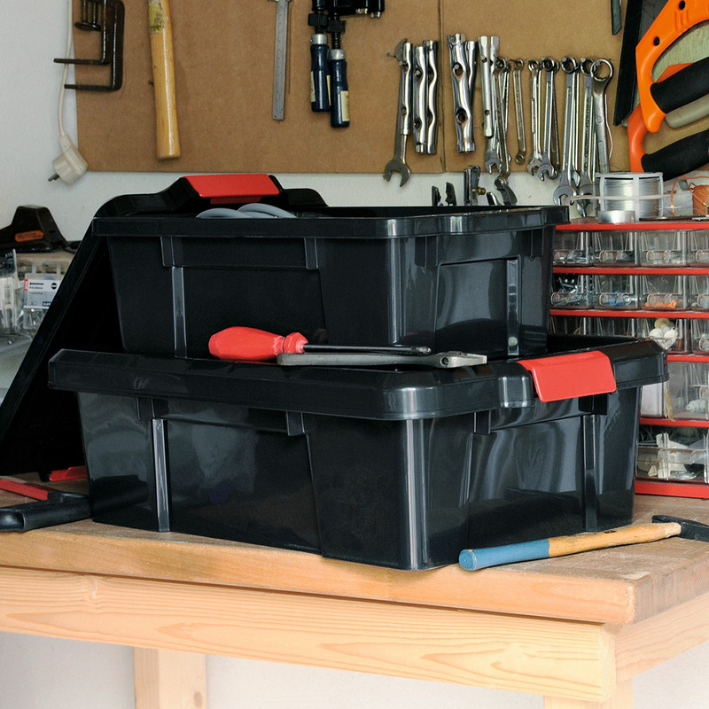 Iris powerbox met deksel - 50 liter 