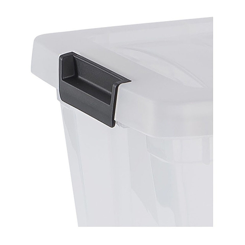 Iris opbergbox - 15 liter - transparant 