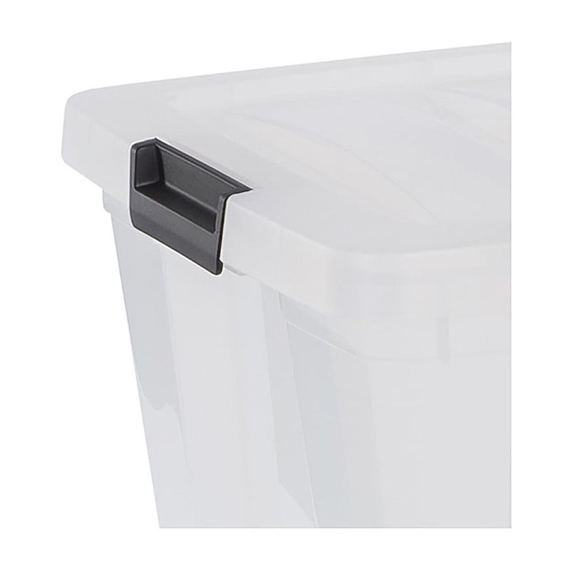 Iris opbergbox - 30 liter - transparant 