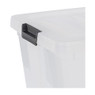 Iris opbergbox - 30 liter - transparant 
