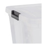 Iris opbergbox - 45 liter - transparant 