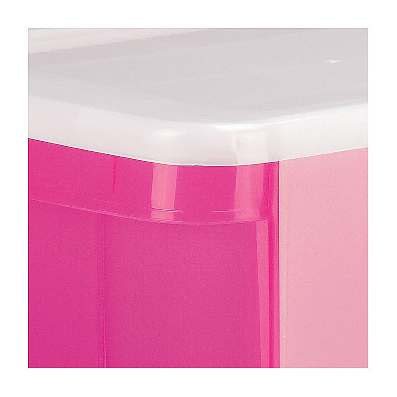 Iris ladesysteem - 11 liter - roze (oud)