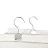 Hang organiser met 6 vakken - wit - 125x30x30 cm
