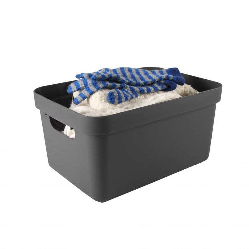 Sunware opbergbox Sigma home - 13 liter - antraciet
