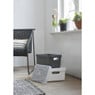 Sunware opbergbox Sigma home - 13 liter - antraciet