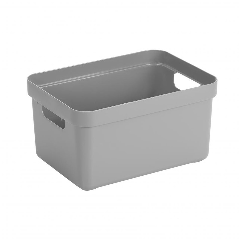 Sunware opbergbox Sigma home - 13 liter - licht grijs