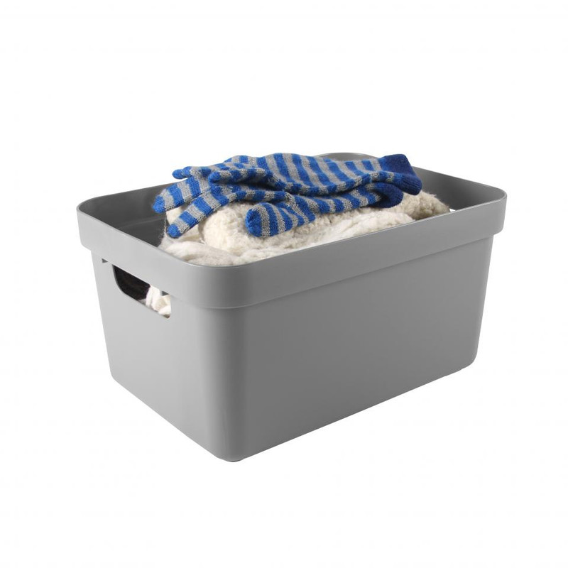 Sunware opbergbox Sigma home - 13 liter - licht grijs