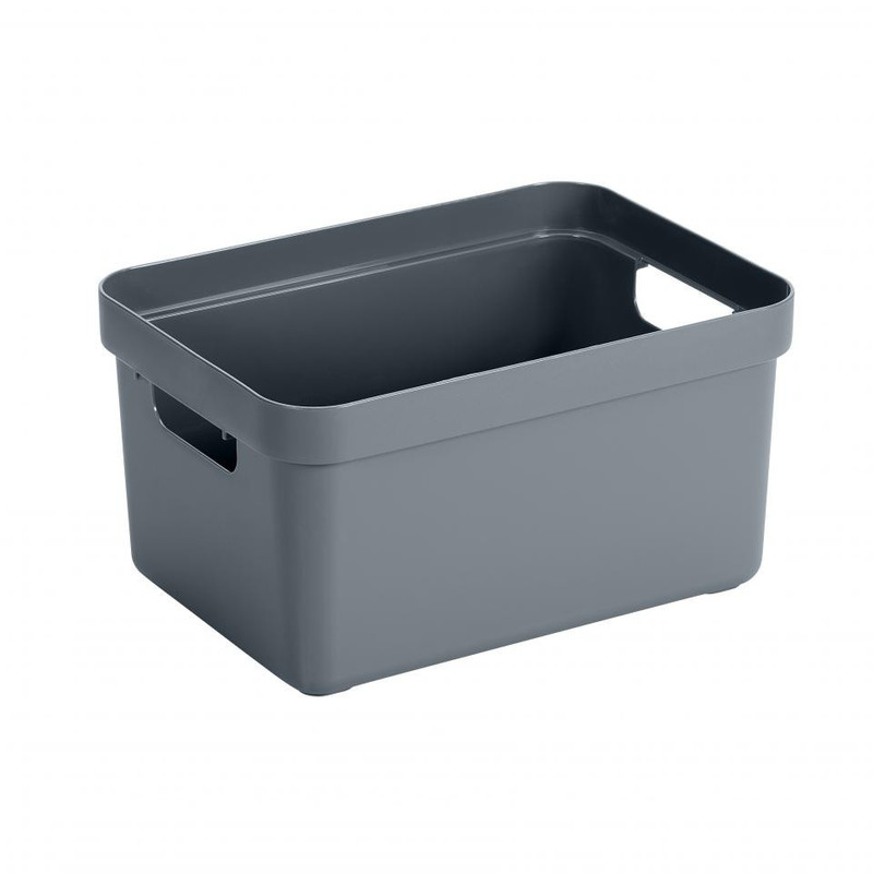 Sunware opbergbox Sigma home - 13 liter - blauwgrijs