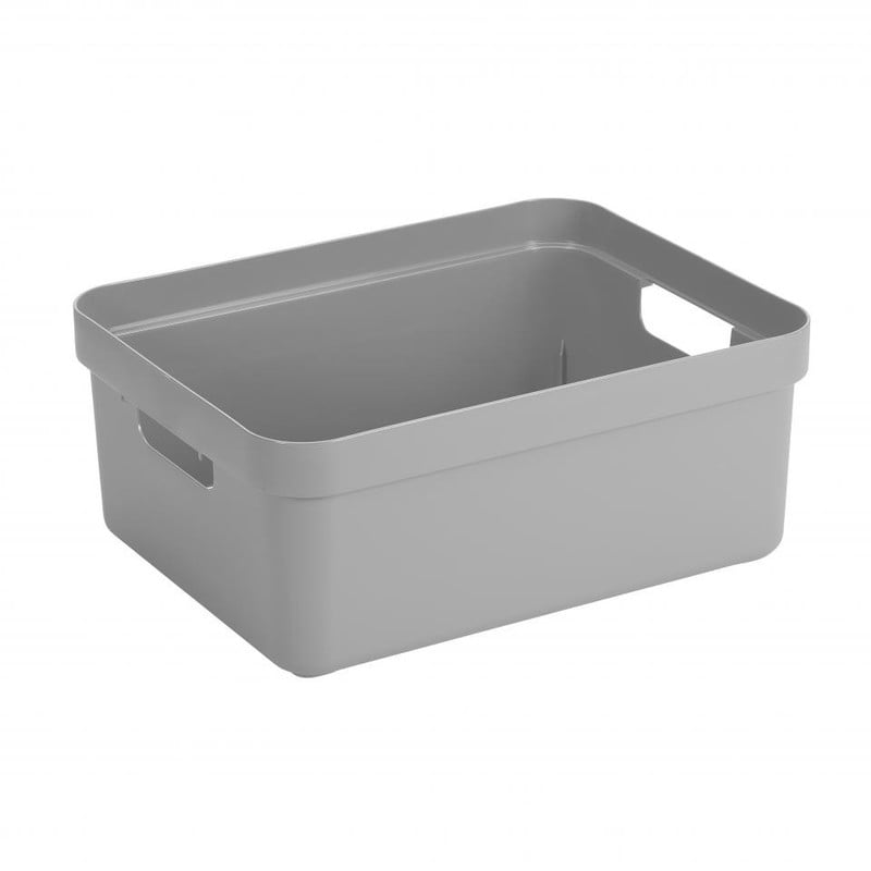 Sunware opbergbox Sigma home - 24 liter - licht grijs
