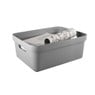Sunware opbergbox Sigma home - 24 liter - licht grijs