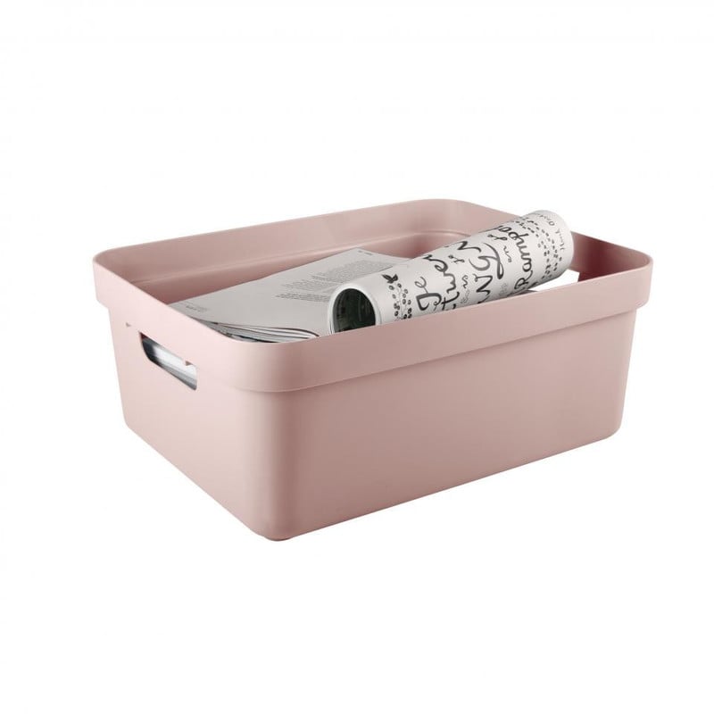 Sunware opbergbox Sigma home - 24 liter - roze