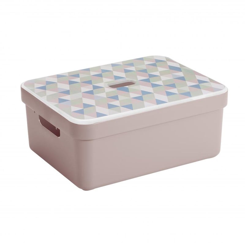 Sunware opbergbox Sigma home - 24 liter - roze