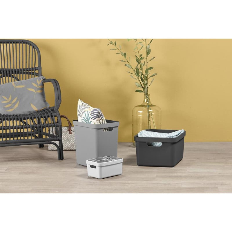 Sunware opbergbox Sigma home - 32 liter - antraciet