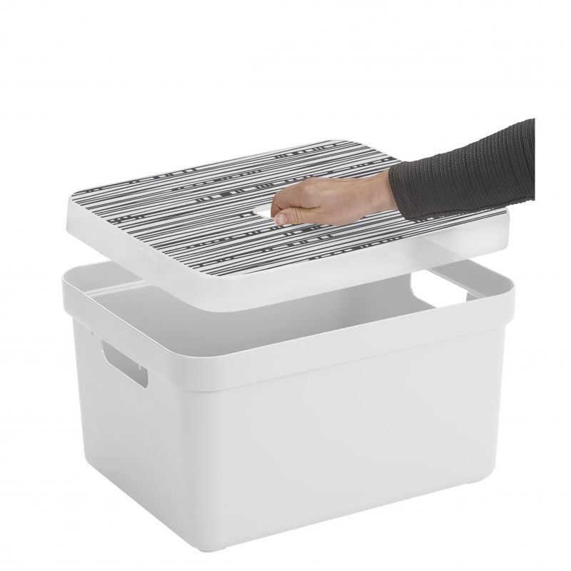 Sunware opbergbox Sigma home - 32 liter - wit