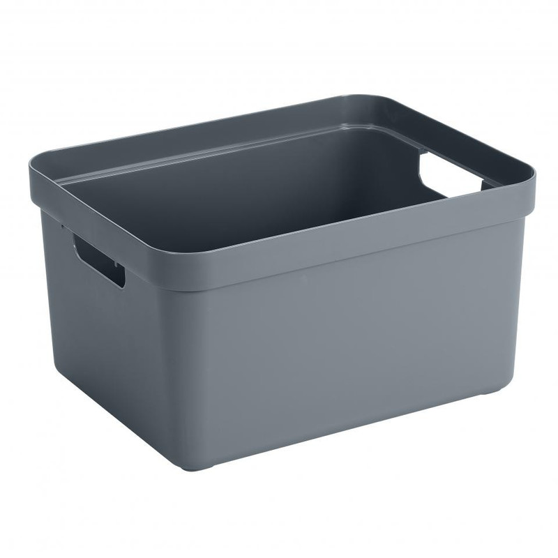 Sunware opbergbox Sigma home - 32 liter - blauwgrijs
