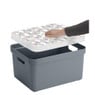 Sunware opbergbox Sigma home - 32 liter - blauwgrijs