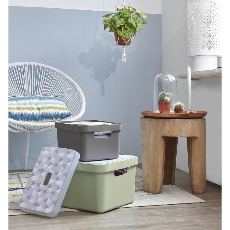 Sunware opbergbox Sigma home - 32 liter - licht groen