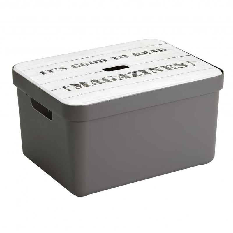 Sunware opbergbox Sigma home - 32 liter - taupe